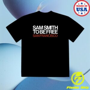Sam Smith Store Merch Castro San Francisco Black Shirt