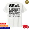 Seal Store Merch Stance Tracklist Shirt