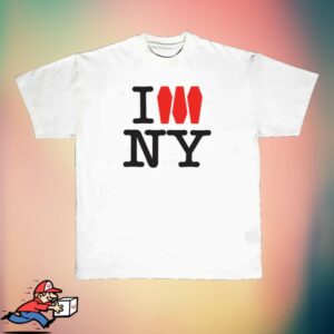 Show Me The Body Store Merch I Love Ny Coffin Shirt White
