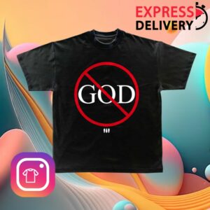 Show Me The Body Store Merch No God Shirt Black