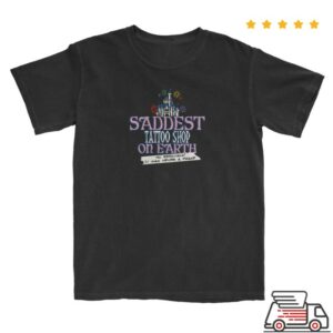 The Lost Bros Store Merch Saddest Place Tattoo Shop Tee