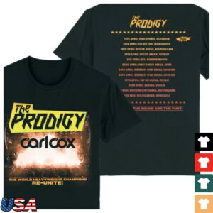 The Prodigy Store Merch 2026 Uk Tour T-Shirt