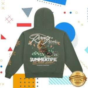 The Roots Picnic Merch Store Rp 26 Summertime In The Park Green Hoodie