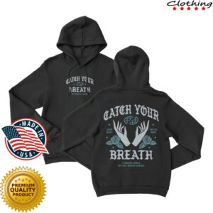 Thriller Records Store Merch Catch Your Breath Album Black Hoodie