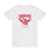 Welcome Skate Store Merch Sabbath Wheels Decapitation Shirt White