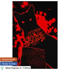 Agonal Gasps Store Merch Agonal Cat - Red Shirt
