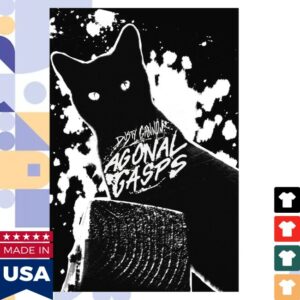 Agonal Gasps Store Merch Agonal Cat - White Tee