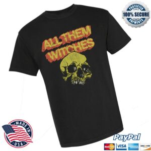 All Them Witches Store Merch Skull Punk Tee