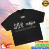 Alvaro Diaz Store Merch Te Lo Debo A Ti Black Tee