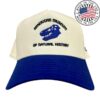 American Museum Of Natural History Store Merch Exclusive Amnh Two-Tone Embroidered Skull Cap