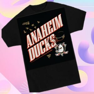 Anaheim Team Store Merch 2026 Stanley Cup Po Hometown Puck Tee