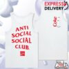 Anti Social Social Club Store Merch Assc Coca-Cola Polar Bear Coke White Tank