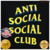 Anti Social Social Club Store Merch I Doubt It Premium Black Tee