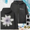Ariana Grande Store Merch Hate That I Made You Love Me Flower Zip Hoodie