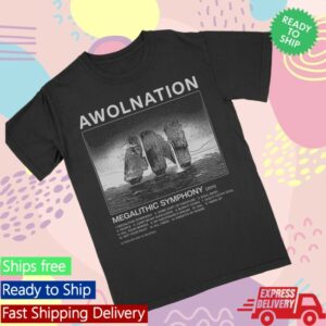 Awolnation Store Merch Megalithic Symphony 15Th Anniversary Tee
