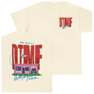 Bad Bunny Store Merch Dtmf Tour Merch - World Tour Graphic Tee