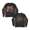Beyond Human Merch Boots Bloody Boots Black Rain Long Sleeve