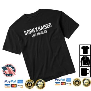 Born X Raised Store Merch Headline Tee Black