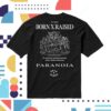 Born X Raised Store Merch Paranoia Crest Tee Black