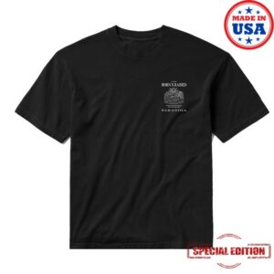 Born X Raised Store Merch Paranoia Crest Tee Black