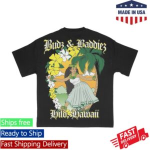 Budzandbaddiez Store Merch Exclusive Black Hilo Tee