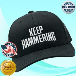 Cameron Hanes Store Merch Keep Hammering Trucker Hat