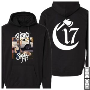 Chapter 17 Records Store Merch Ouija Macc - Sixela Baby Boy - Black Hoodie