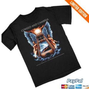 Coheed And Cambria Store Merch Guillotine Angel T-Shirt
