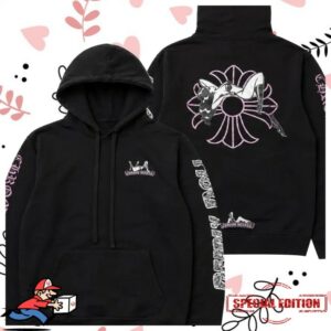 Common Hype Store Merch Chrome Hearts Deadly Doll Hoodie Black