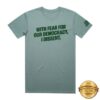 Crooked Store Merch With Fear I Dissent T-Shirt - Green