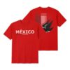 Crownminded Store Merch Mexico Eagle Graphic Tee Red