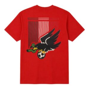 Crownminded Store Merch Mexico Eagle Graphic Tee Red
