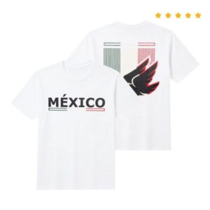 Crownminded Store Merch Mexico Eagle Graphic Tee White