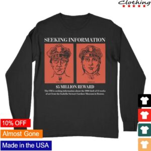 Dasbootleg13 Store Merch Art Heist - Black Longsleeve