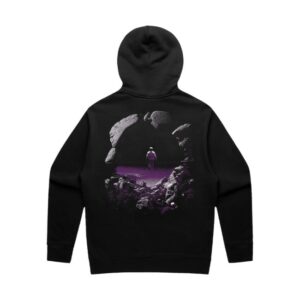 Deep Purple Store Merch Splat! Signature Hoodie - Black