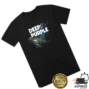 Deep Purple Store Merch Splat! T-Shirt - Black