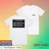 Dirty Kid Co Store Merch Range Brief Tee - White