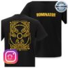Dominator Festival Store 07. T-Shirt Yellow Artwork Black