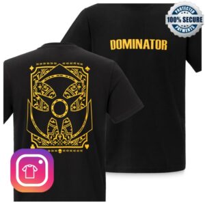 Dominator Festival Store 07. T-Shirt Yellow Artwork Black