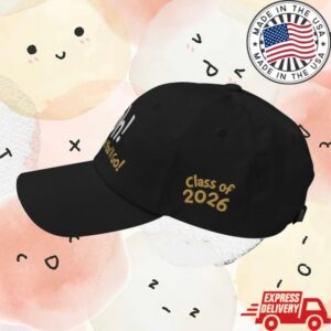 Dr. Seuss Shop Store Merch Oh, The Places You'll Go! Embroidered Hat Graduation 2026