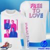 Duran Duran Official Store Merch White Free To Love Longsleeve T