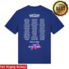 Eurovision Store Merch 70Th Anniversary T-Shirt (Blue)