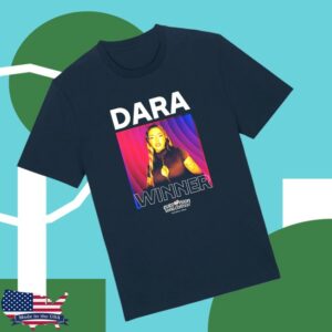 Eurovision Store Merch Dara 'Bangaranga' Eurovision Winner T-Shirt (Navy)