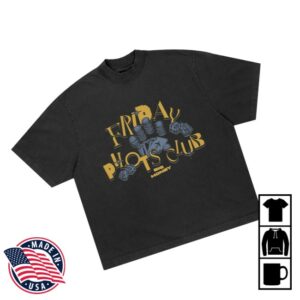 Friday Pilots Club Store Merch Big Money Black Tee