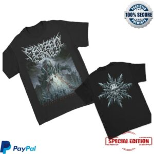 Frozen Soul Store Merch Glacial Domination T-Shirt (Black)