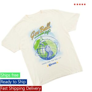 Governors Ball Music Festival Store Merch Corona X Gov Ball Tee