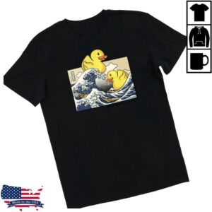 Grafitee Store Merch Tshirt The Great Duck Off Kanagawa