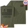 Haggard Pirate Store Merch Flagged Tee Heather Olive