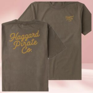 Haggard Pirate Store Merch Script Tee Walnut Shirt