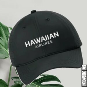 Hawaiian Airlines Store Merch Performance Upf Perforated Cap